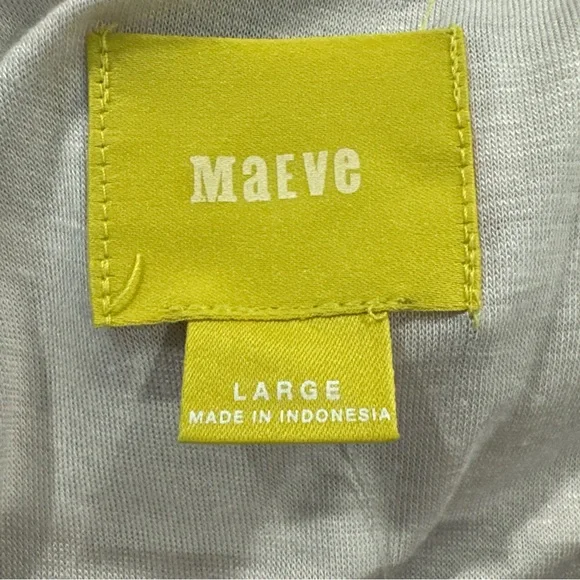 Maeve Blue and White Maxi Dress - Picture 4 of 5